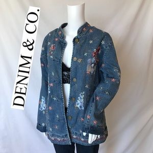 Vintage Denim & Co. Stretch Denim Jacket